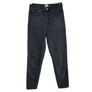 Princess Polly Black Mom Jean 100% Cotton Size 0 New without tags